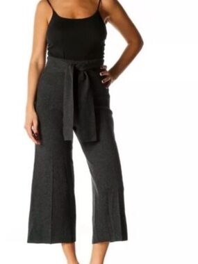 Club Monaco Orsalla Grey Wool Knit Culottes Crop Pants XS
